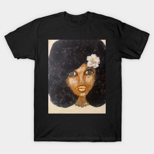 Afro lady T-Shirt